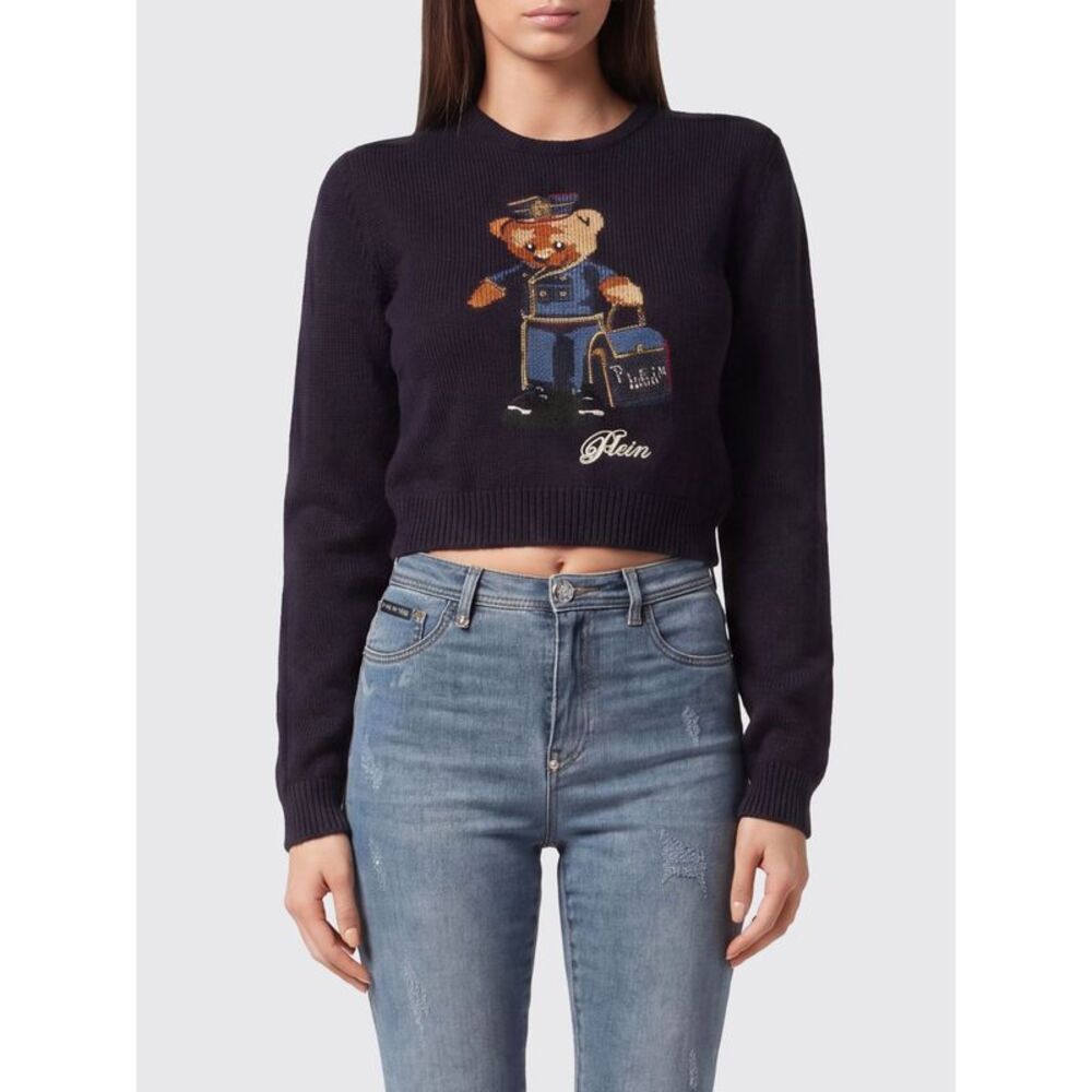 Philipp Plein Sweater Woman Blue
